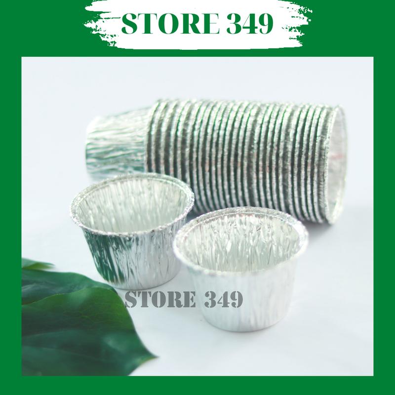 COMBO 50 - 125 Chén Giấy Bạc Đựng Sốt 70ml