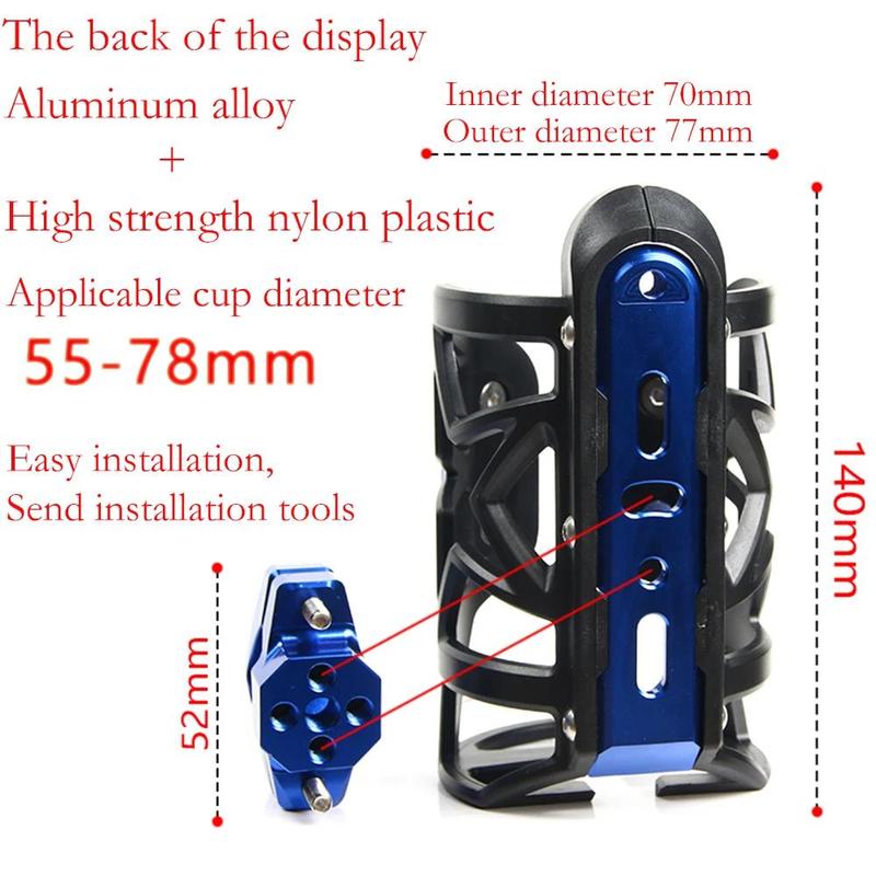 Product Introduction of For Honda ADV350 Accessories Motorcycle CNC Beverage Water Bottle Cage Drink Cup Holder Sdand Mount ADV 350 2024 22