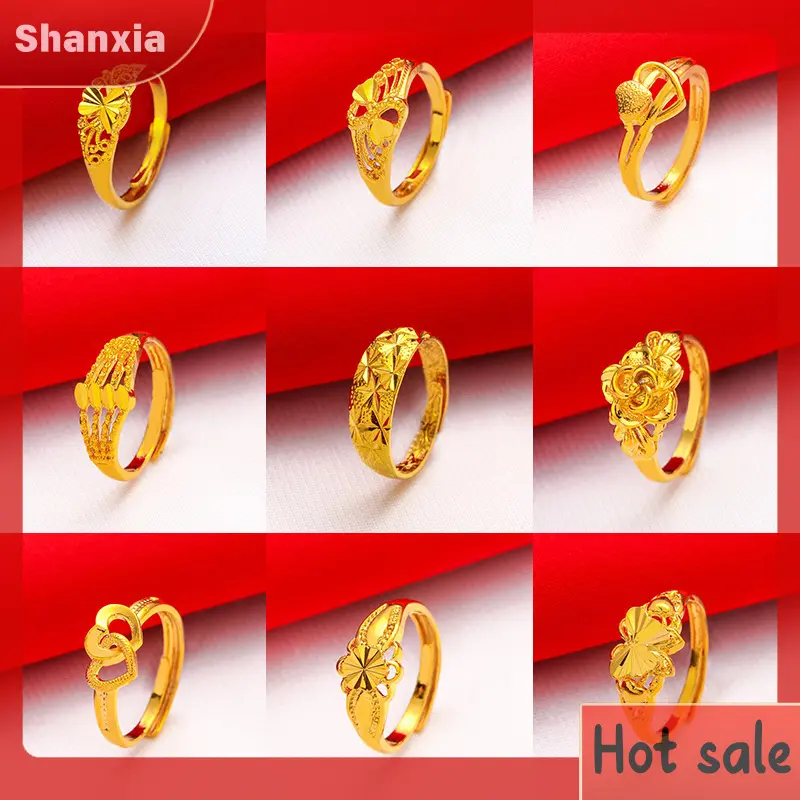 Cincin Bertuah, Boleh Laras, Fesyen Ringkas, Cincin Pemindahan, Untuk Wanita, Serba guna, Aksesori Jari Mewah, Pembukaan Matte