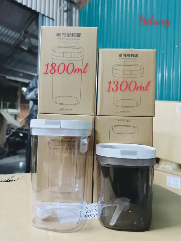 (Tặng Kèm Thìa )Hộp Đựng Sữa Bột Xuất Hàn Cho Bé Chống Ẩm Kín Hơi An Toàn Cho Sức Khỏe, Hộp Trữ Sữa Bột Kem hop trusua 4