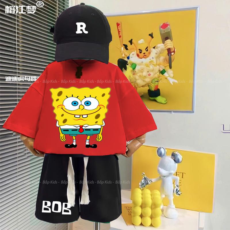 ( ĐÓN HÈ) Bộ quần áo cho bé trai 25 - 55kg không kèm phụ kiện