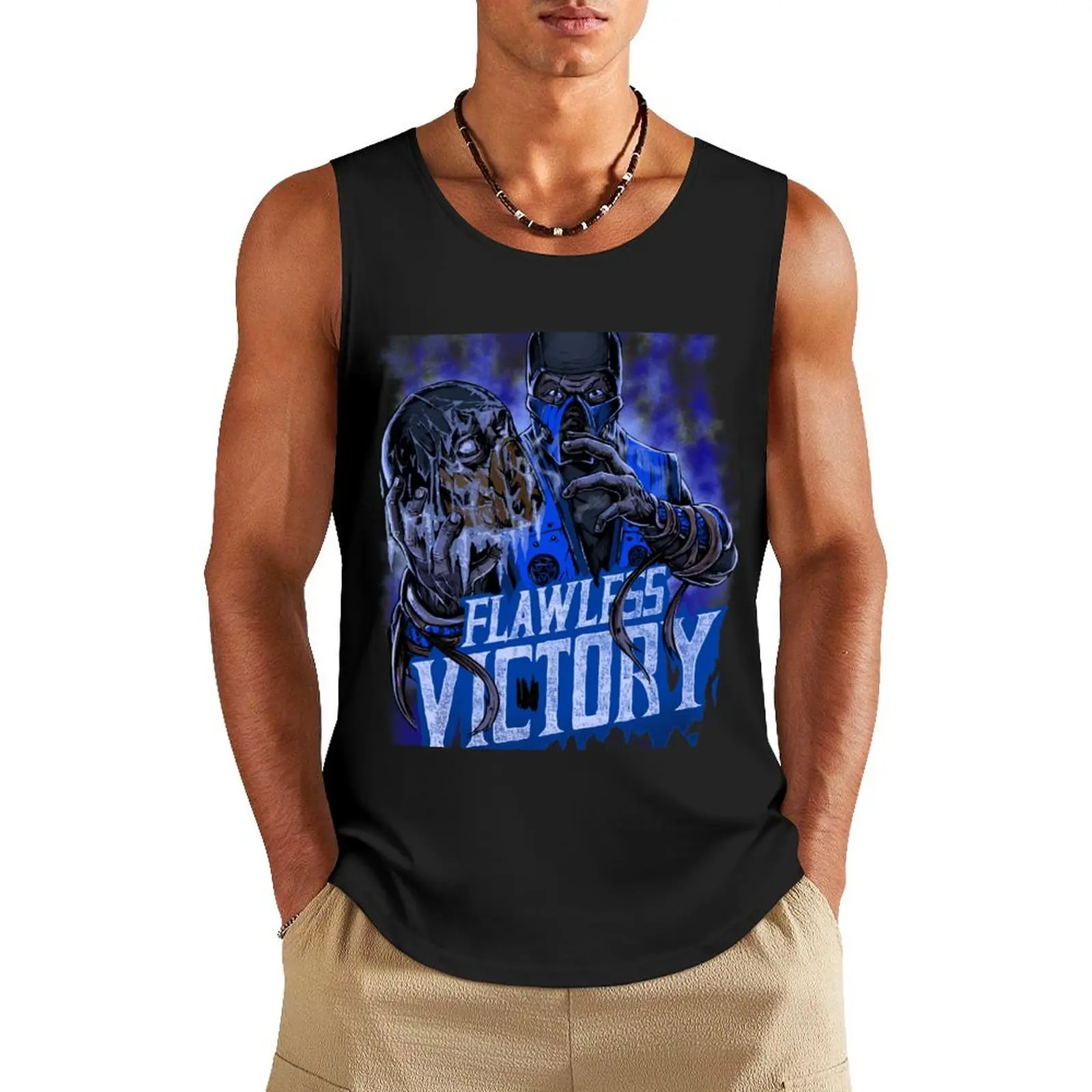 Sub Zero Tank Top gym men T-shirts men cool things singlet for men