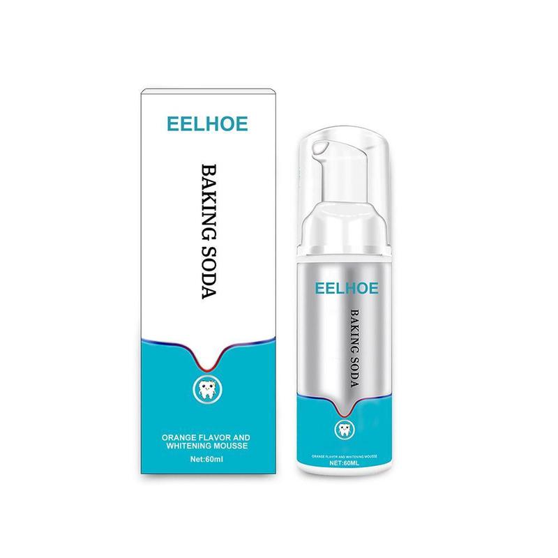 Product Introduction of EELHOE Baking Soda Organic Whitening Mousse 60ml Busa Padat Efektif Mengurai Dan Menghilangkan Noda Kuning, Noda Teh, Noda Kopi Dan Berbagai Noda Menguraikan Pigmen Yang Terkumpul Memutihkan Gigi Nafas Segar Melindungi Gigi Dan Gusi Pasta Gigi 39