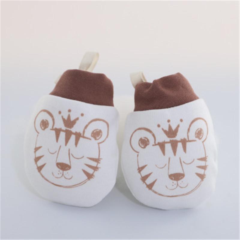 Product Introduction of New Baby Gloves Cute Cartoon Infant Pure Cotton Scratch Newborn MittsBoy Fabric Care 18