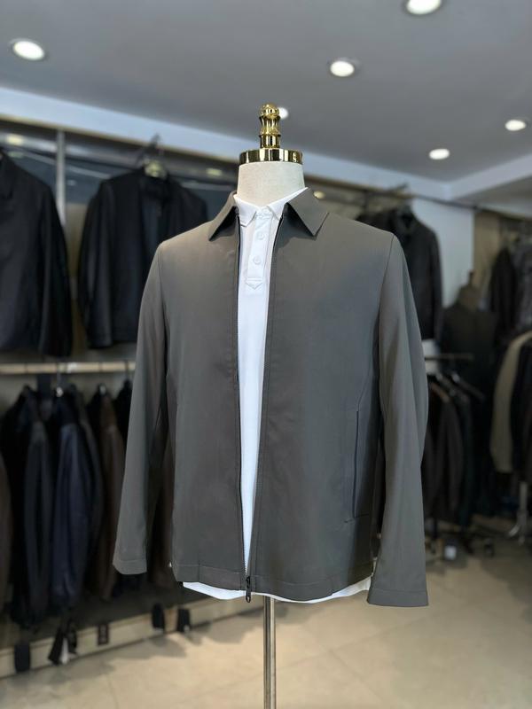 AG_01 Áo Khoác Gió Cổ Bẻ Trơn Hàng Công Sở Cao Cấp