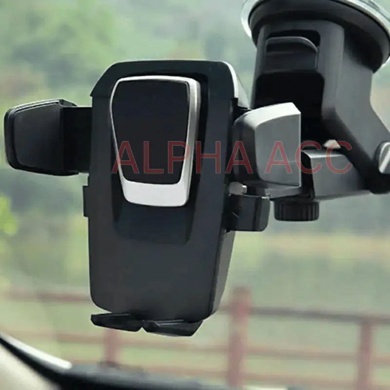 HOLDER HP MOBIL CAR PHONE HOLDER UNIVERSAL / HOLDER TEMPEL KACA MOBIL ROTASI 360 / HOLDER MOBIL PUTAR CZ-3002B