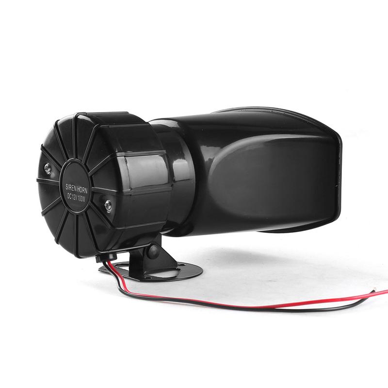 Product Introduction of 12V 7 Sound Horn Car 7 Tones  Warning Alarm Megaphone Siren Speaker Wireless Remote Control 33