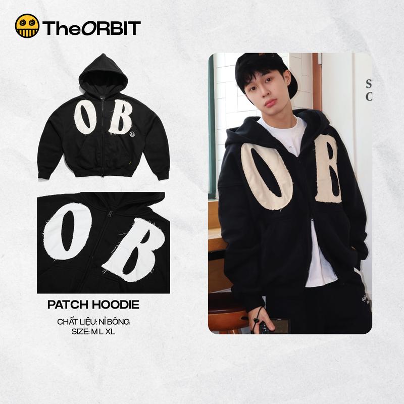 Áo Hoodie The ORBIT - OB PATCH HOODIE - Local Brand Chính Hãng