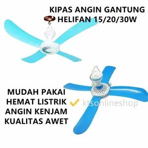 Kipas Angin Gantung/Jepit Hakamitsu 15,20,30 watt
