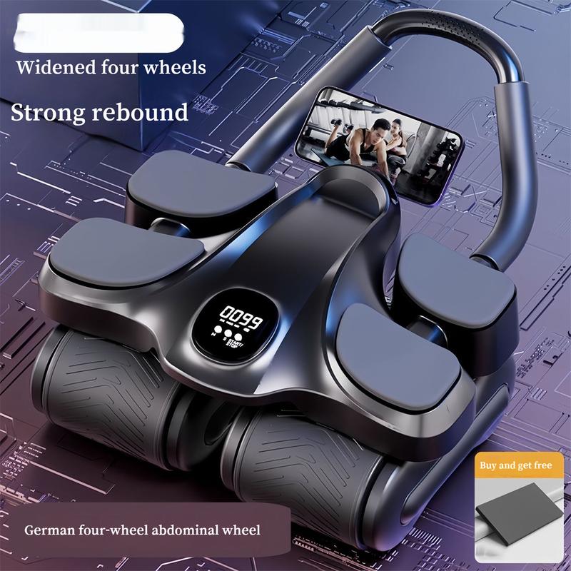 Bánh Xe Tập Bụng Con Lăn Abs, Thiết Kế 2 Trong 1, Hỗ Trợ Đẩy Lên Và Phẳng, Thích Hợp Cho Phòng Tập Gym Thể Dục Và Thể Dục Đa Chức Năng, Tự Động phục hồi, Thiết Bị Tập Thể Dục Tại Nhà, Địa Phương Tập Cơ Bụng Ô