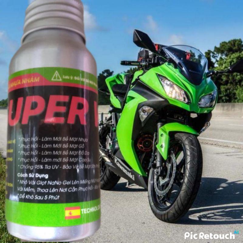 Nano Phục Hồi Nhựa Nhám Ô TÔ Và Xe Máy 120ml 1