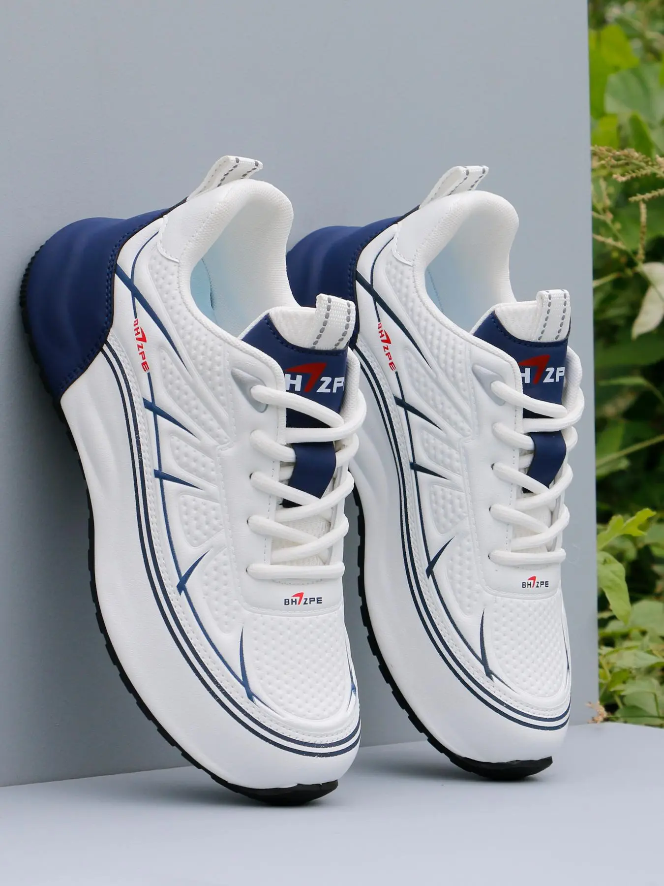 Men's Fashionable Lace Up Low Top Sneakers, Casual Comfortable Breathable Sports Running Shoes, Male All-match Round Toe Shoes for Daily Wear