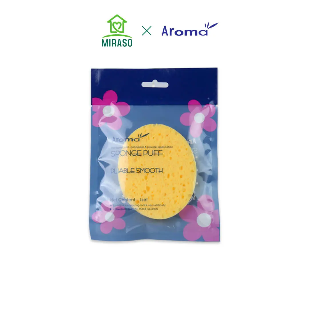 Bông phấn bọt biển massage mặt Mira Aroma Trang Điểm Mỹ Phẩm Cosmetic C489
