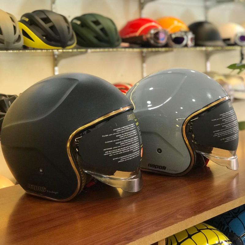 Nón bảo hiểm napoli kính âm chính hãng có bảo hành 12 tháng tại nhà sản xuất