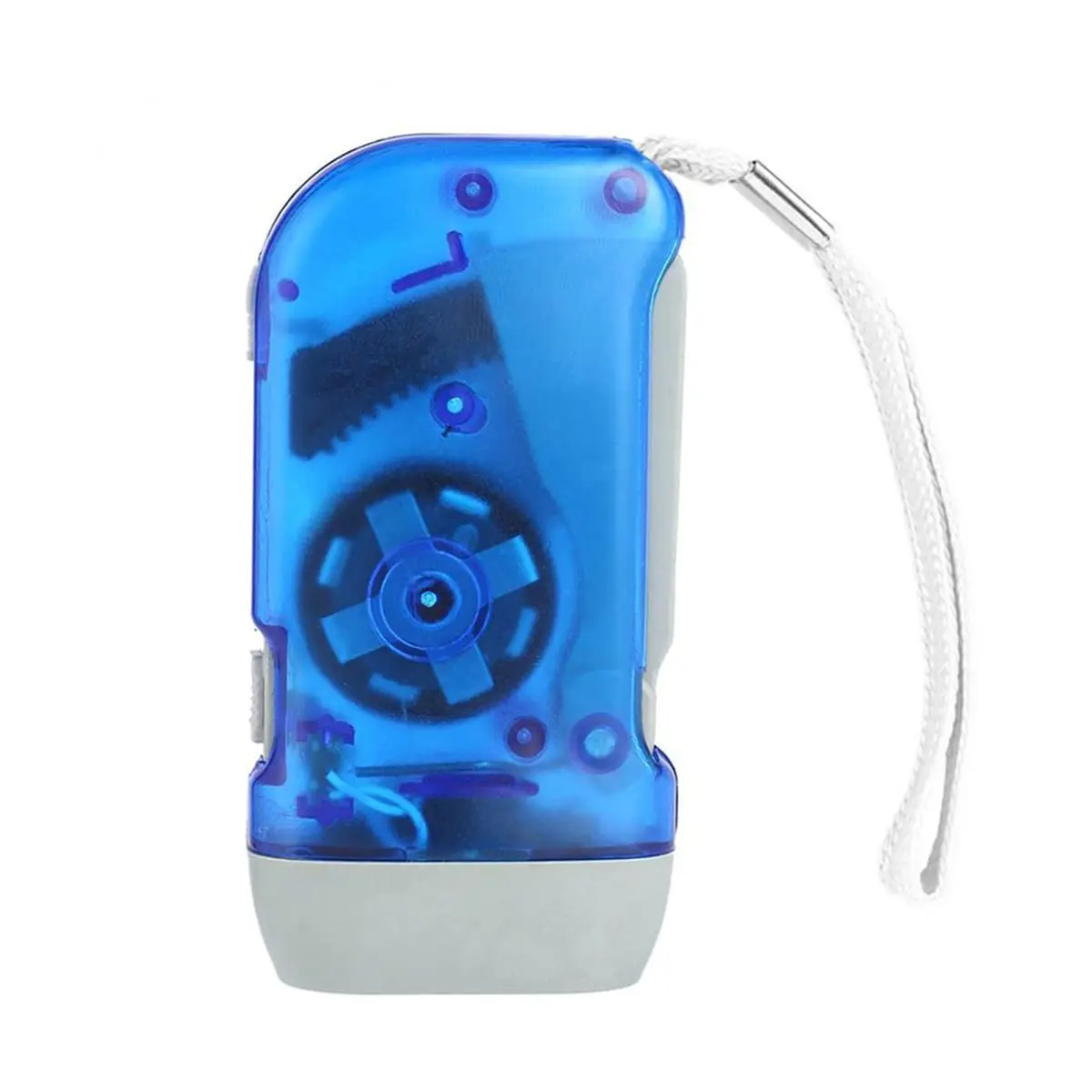 Led Hand Pressure Power Flashlight Flashlight Focus Light Outdoor Home Use