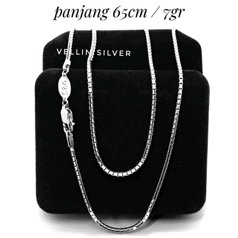 Kalung Perak itali Santa Silver 925 Asli 7