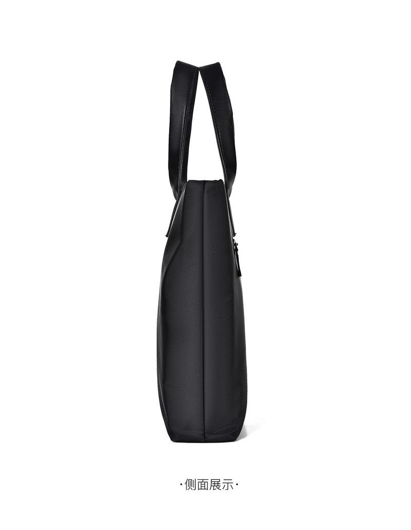 Product Introduction of Men's Simplicity Fashion Oxford Cloth Handbag A4 File Data Packet Daily Office Travel Portable Meeting Men's Bag 19