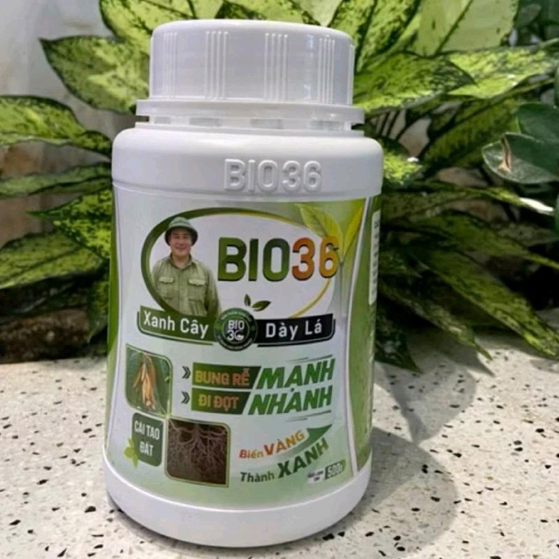 Phân bón Bio 36 siêu kích rễ [hàng chính hãng], kích đọt, xanh cây dày lá, phục hồi cây trồng. hữu cơ. Bio 36 kích rễ hàng chính hãng
