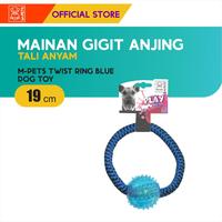 Gambar M-Pets Twist Ring Dog Toy / Mainan Gigit Anjing Tali Anyam dari M-Pets Volk Pets Indonesia Kota Tangerang 4 Tokopedia