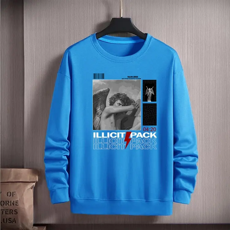 Sweater Unisex ILIIPACK Sweater Unisex M-XXL crewneck basic  fleece sweatshirt  sablon  distro tangan  panjang  pria  tebal Lokal 3