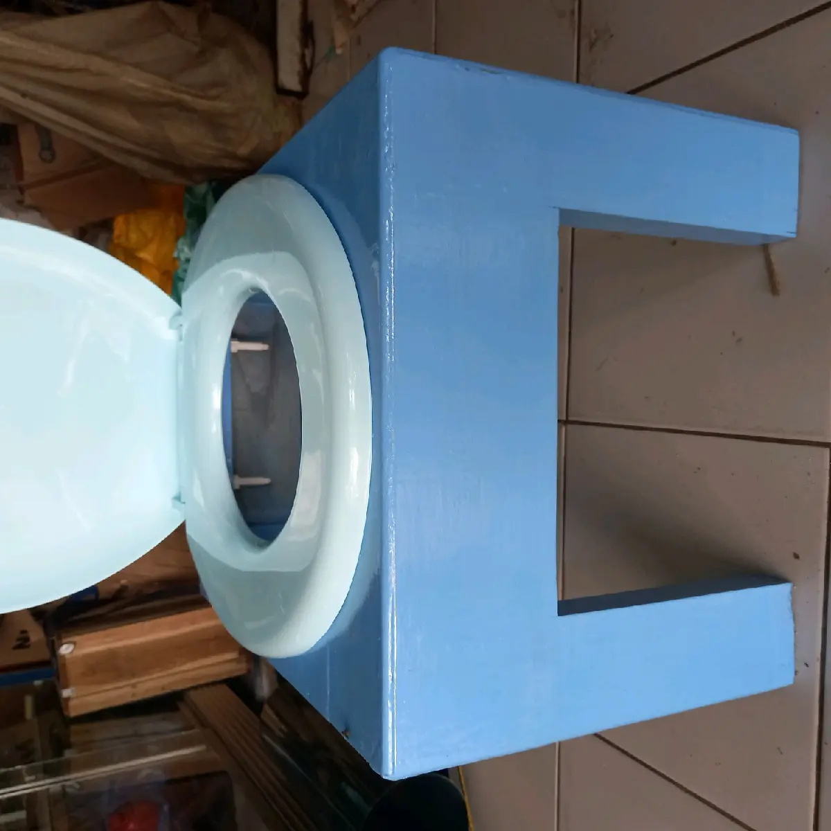 KLOSET DUDUK KAYU TOILET DUDUK KAYU PORTABLE LANSIA IBU BAPA