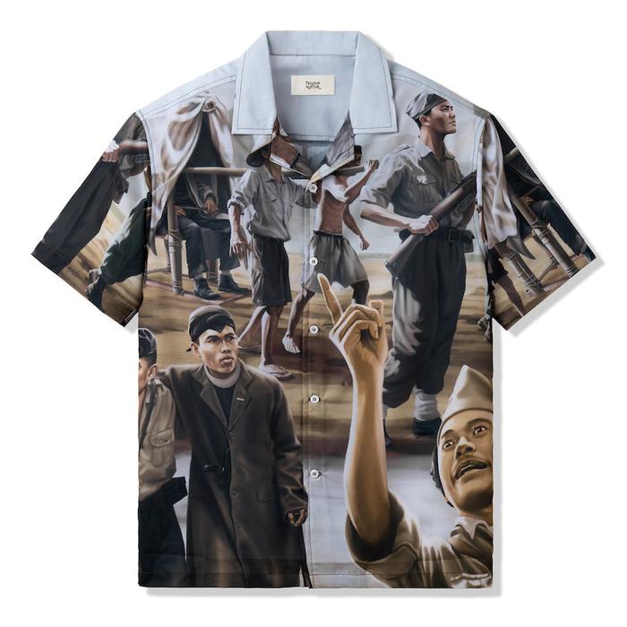 Gambar Kemeja Print Telusur Kultur -  Era Perjuangan dari Telusur Kultur Kota Administrasi Jakarta Timur Tokopedia