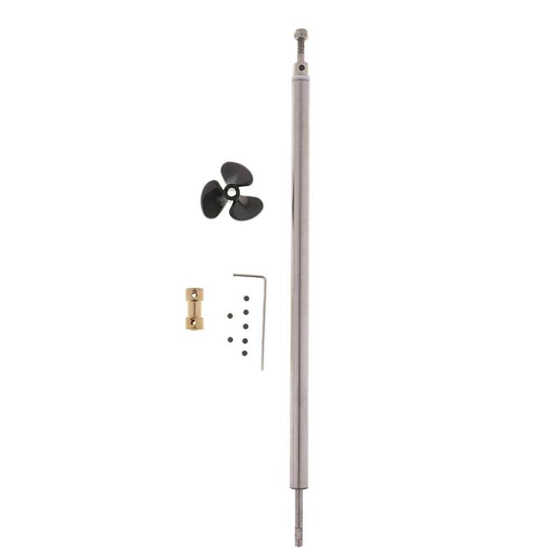 Bộ Trục Thuyền Thuyền RC, Trục 4mm + Tay Áo + + Khớp Thông Dụng, Phụ Kiện Tự Làm 2