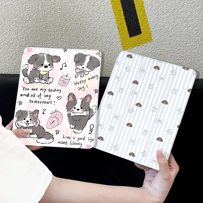 Ốp Bảo Vệ, Dành Cho iPad Air 1, Gen 5, Gen 9, Gen 8, Air 4, Gen 10, Gen 7, Air 2, Air 5, Gen 6, Air 3, Air (13inch), Air 6, Thiết Kế Graffiti Hai Mặt, Có Khe Cắm Bút 3