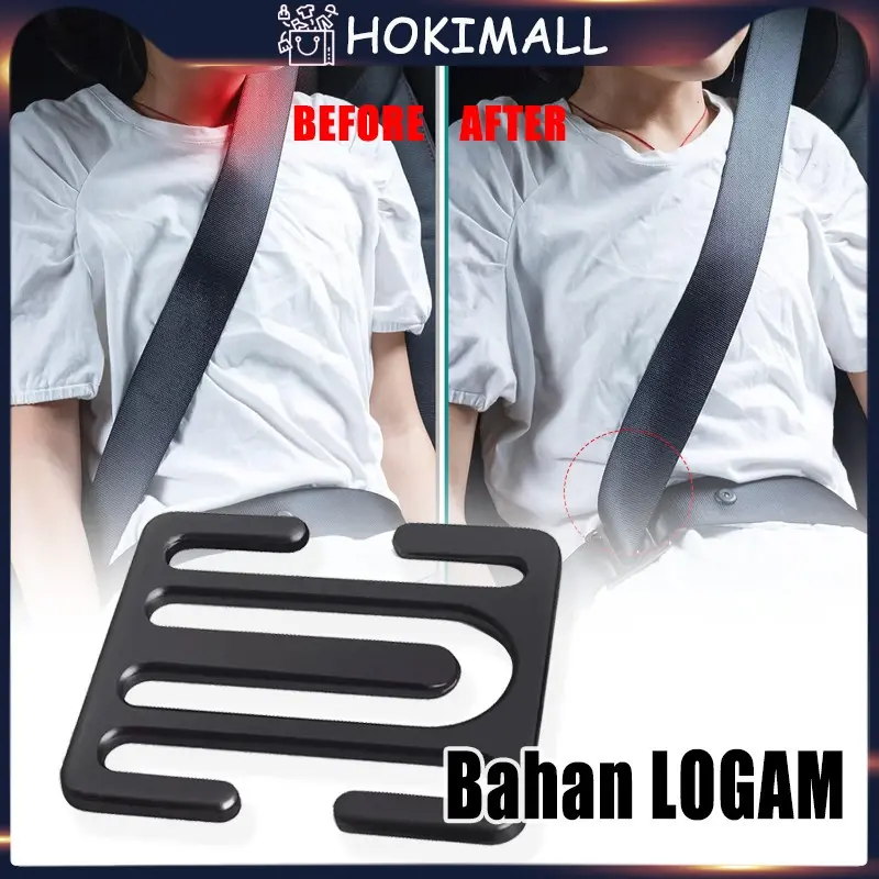Pemegang Penyesuaian Sabuk Pengaman Anak Di Mobil Anti-Cekikan Perangkat Tetap Sabuk Pengaman Mobil