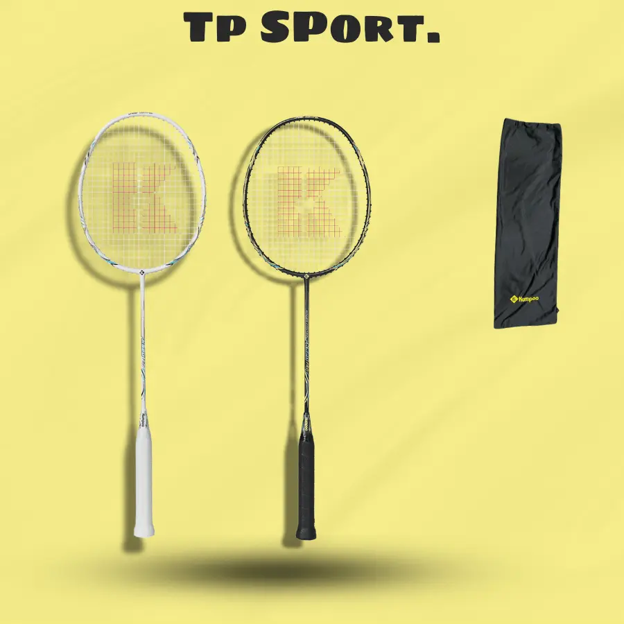 Vợt cầu lông Kumpoo K520 Pro (tặng cước + cuốn cán + bao vợt) Carbon Cán Vợt Sport