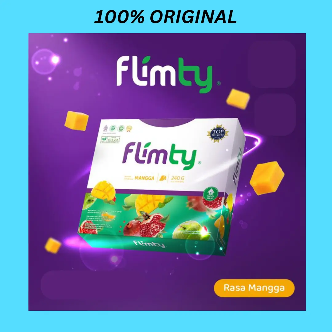 [1 BOX] Flimty Fiber 16 Sachet - 3 Varian Rasa - Minuman Serbuk Rasa ...