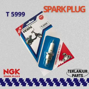 Busi NGK T599 Busi Pendek Vespa super vbb vnb vba busu motor 2 tak Mesin