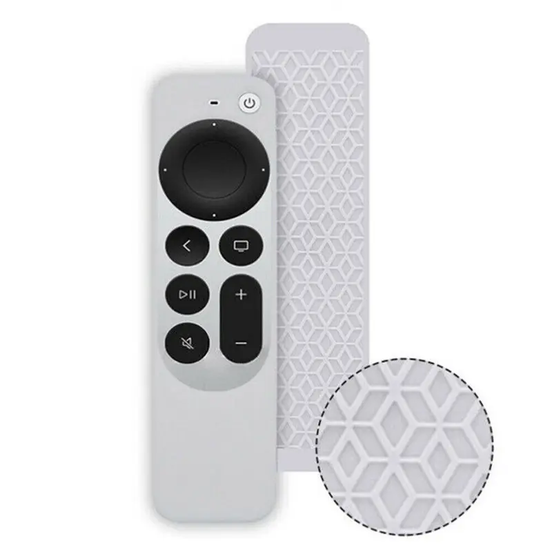 Protector Remote Control Skin Protective Case Silicone Cover For Apple TV Siri 5