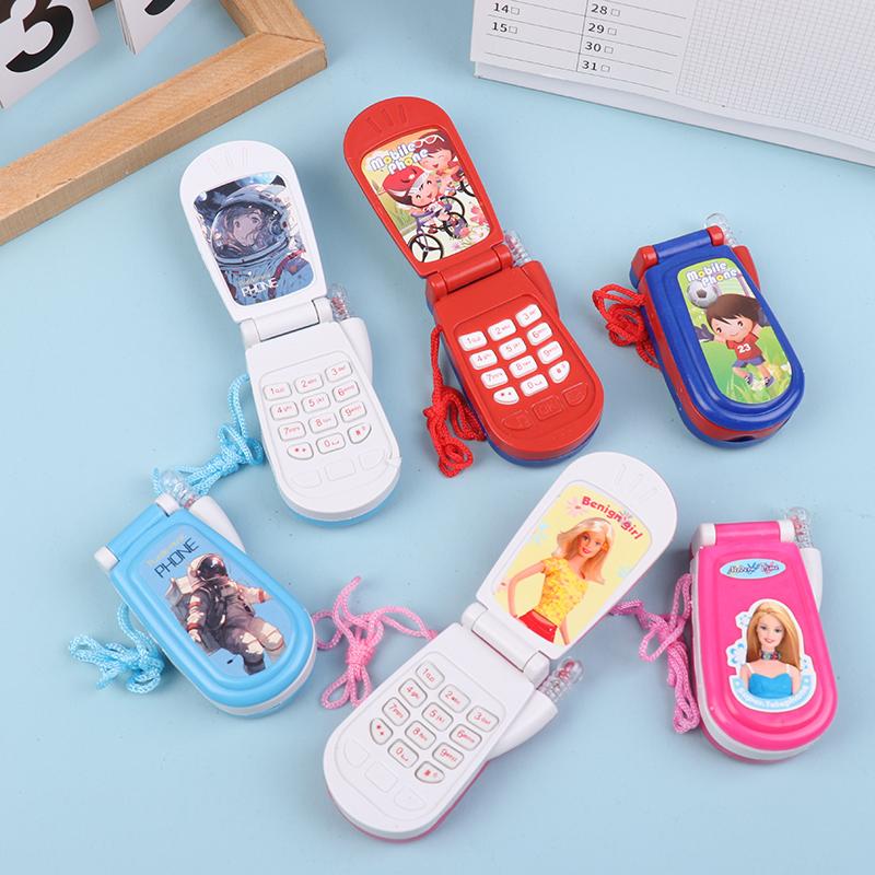 Đồ Chơi Điện Thoại Di Động Tương Tự Lật Cổ Điển Giáo Dục Sớm Ánh Sáng Âm Nhạc Cho Trẻ Em, 1 Cái, Tương Tác Giữa Bố Mẹ Và Con Cái, Thích Hợp Cho Bé Gái, Lý Tưởng Làm Quà Tặng Ngày Lễ Toy Pin
