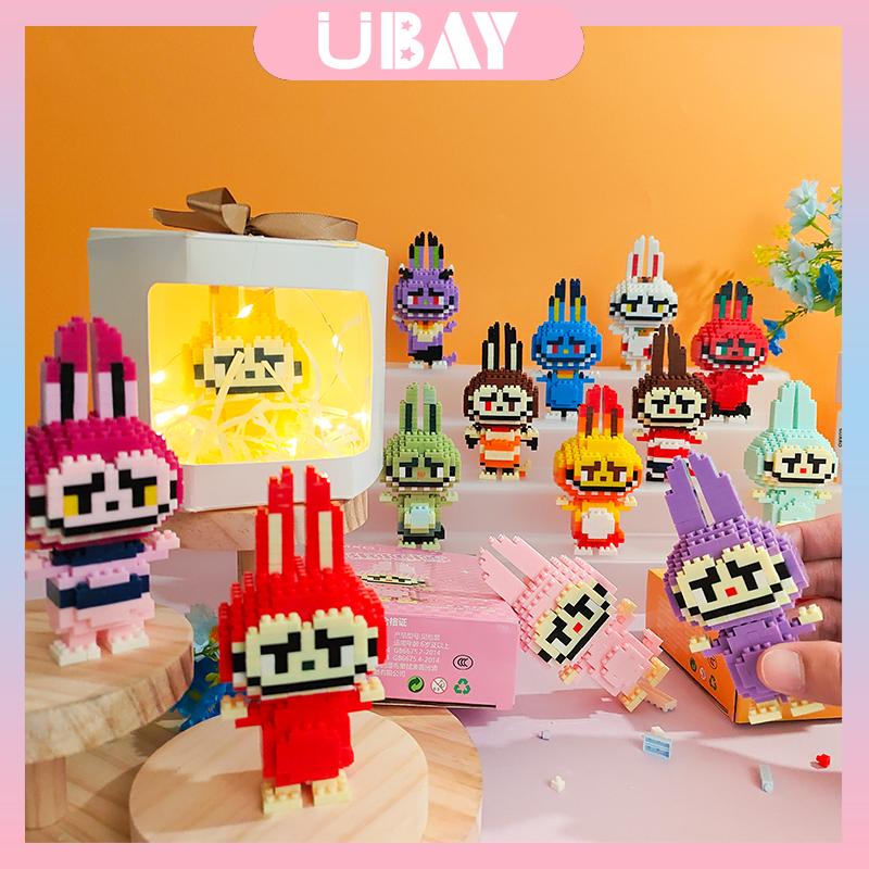 【L2001-L2016 Full series】 bộ đầy đủ các khối xây dựng giáo dục trẻ em Labubu…
