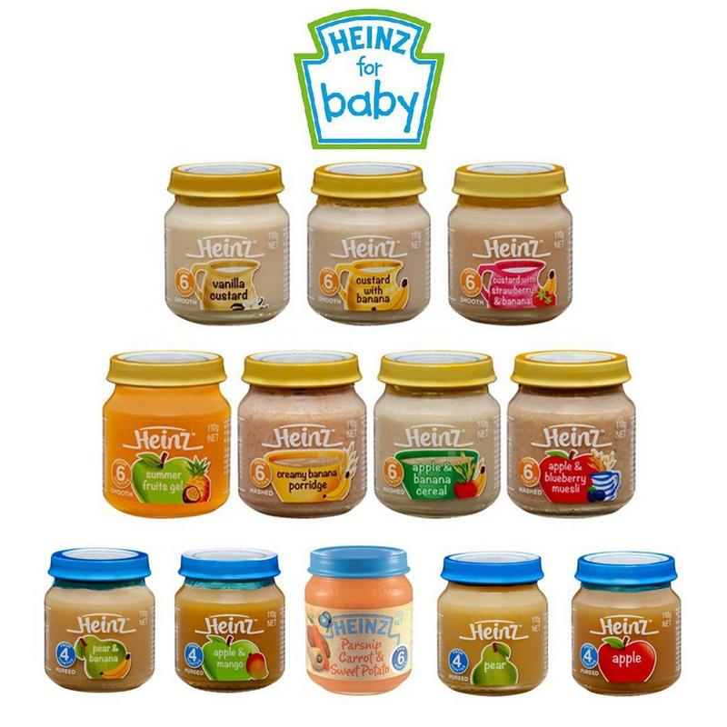 Product Introduction of Heinz Jar Baby Food  / Makanan Bayi Umur 6 bulan / Puree Baby 0