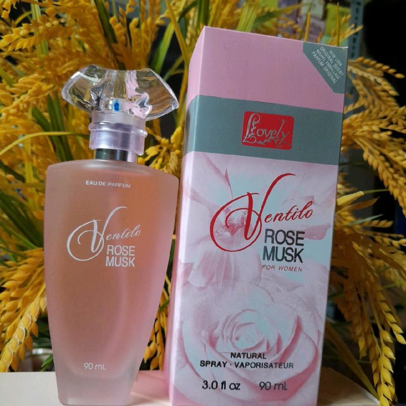 Nước Hoa Ventilo Rose Musk Việt Nam 90ml Hồng