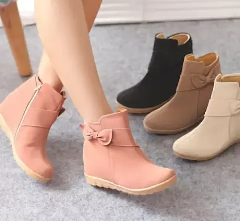 Sepatu Boots NAURA | Sepatu Wanita Remaja | Sepatu Kasual | Sepatu Wanita Terbaru Shoes 0