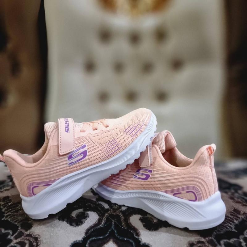 SEPATU ANAK SEKOLAH PEREMPUAN SKECHERS KIDS PINK PREMIUM 3