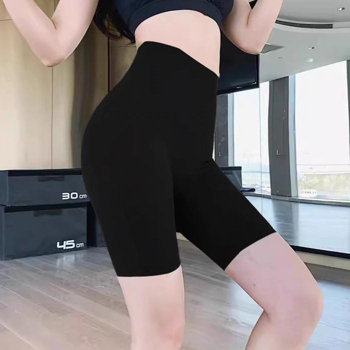 [COMBO 2 QUẦN] Legging Short 2 Túi Cạp Cao Hack Dáng Thời Trang Nữ Khỏe Mạnh Women Thun quần 7