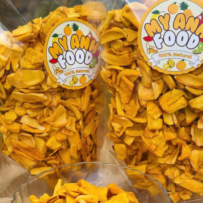 02 Túi loại  500g  - Mít vụn sấy giòn, ngọt tự nhiên thay thế Snack - MỸ ANH FOOD 5