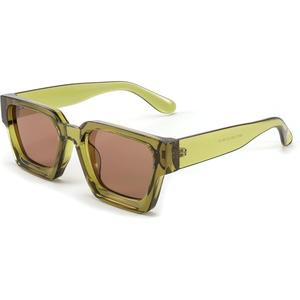 แว่นกันแดดทรงเหลี่ยมย้อนยุคยุค 90 สำหรับผู้หญิงและผู้ชาย แว่นกันแดดทรงสี่เหลี่ยมหน้าย้อนยุค ป้องกัน UV400 B2385   EyeconicFinds