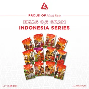 Lotus Archi Gold Proud of Merah Putih 0,5 Gram - Series 2