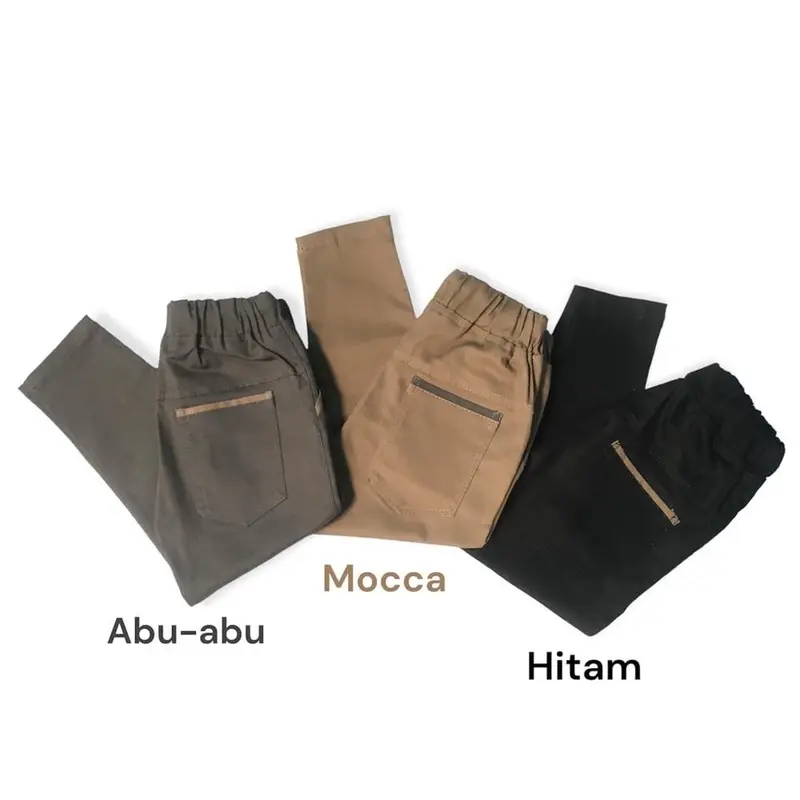 Brigo chinos slim fit Material Twill II Celana Chino Anak Panjang laki-laki terlaris IIStretch Cotton Meral usia 1-14 th Kids 5
