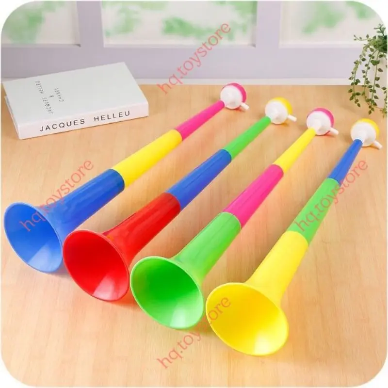 Kèn nhựa 3 khấc cổ vũ cho đội tuyển thi đấu, rước đèn trung thu nhiều màu sắc 0