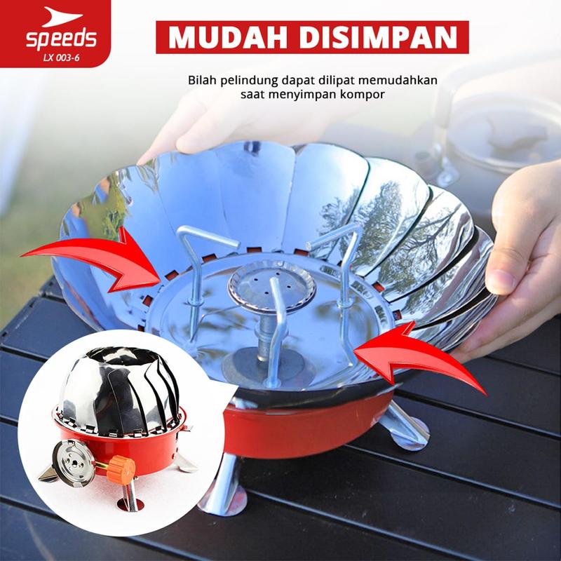 Product Introduction of Speeds Kompor Camping / Kompor Portable Alat Masak Camping Untuk Berkemah 003-6 1