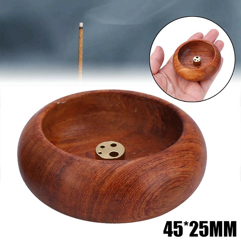 Product Introduction of Pembakar kemenyan rosewood, pemegang kayu, bentuk mangkuk, pedupaan, hiasan rumah, 1 keping 18