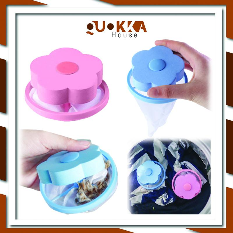 QUOKKA Flower Type Washing Machine Float Filter Bag / Filter - TikTok ...