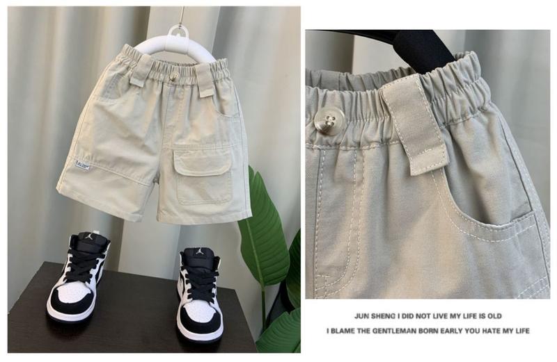 Product Introduction of Quần Áo Mùa Hè Cho Bé Trai, Quần Đùi, Thời Trang Mới 2024, Quần Áo Mùa Hè Cho Em Bé Thời Trang, Đẹp Trai, Thường Ngày, Dài Đến Đầu Gối, Cho Trẻ Em 7
