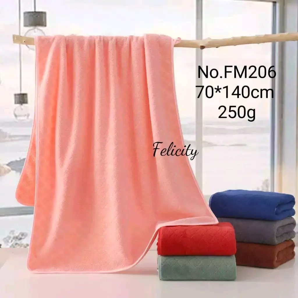 Handuk Polos Microfiber dijamim Berkualitas Bulu